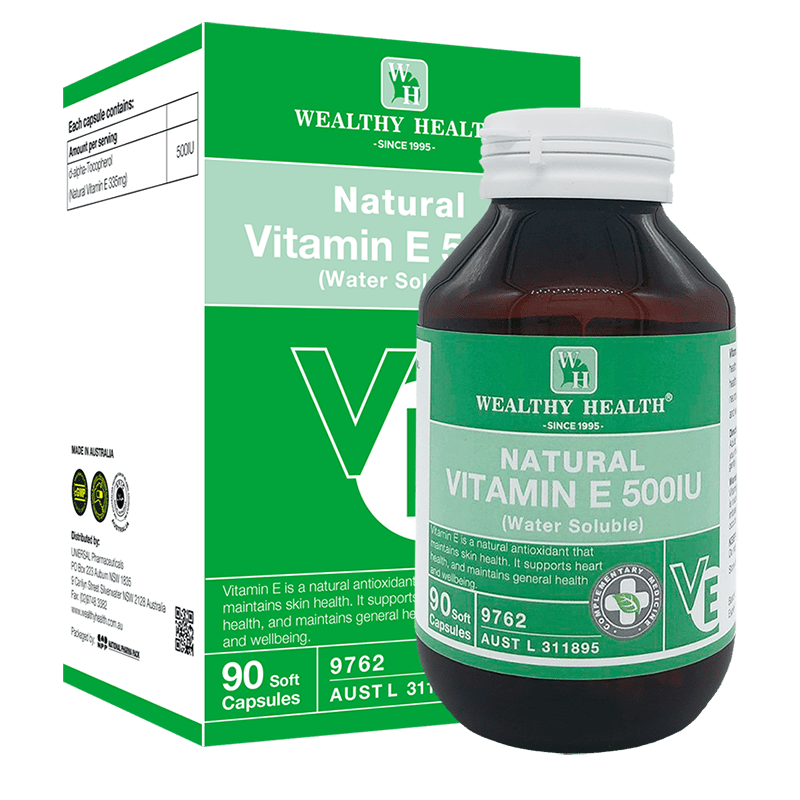 Viên Uống Đẹp Da Natural Vitamin E 500IU