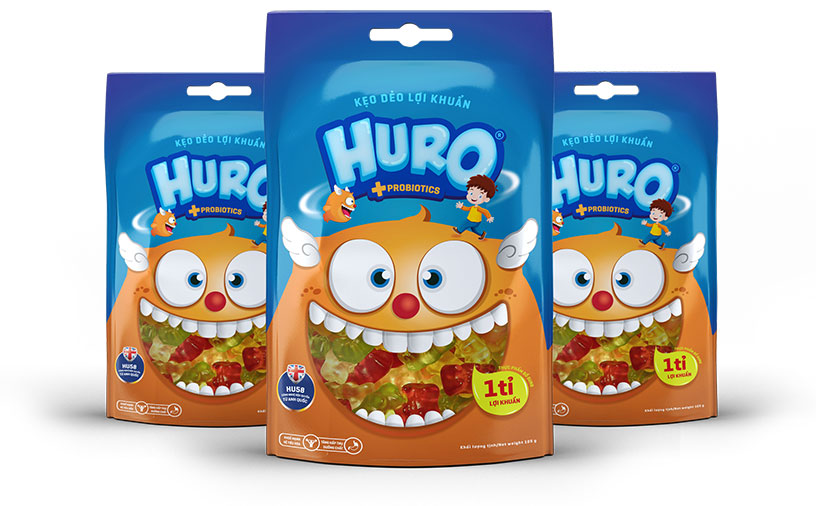 Kẹo Dẻo Lợi Khuẩn Huro 
