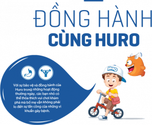 Polvita phân phối độc quyền kẹo dẻo HURO – chứa 1 tỷ lợi khuẩn