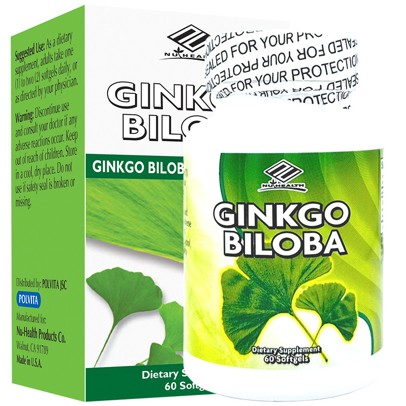 Quy cách đóng gói mới cho sản phẩm Ginkgo Biloba, Vitamin E 400IU, Liver Forte.