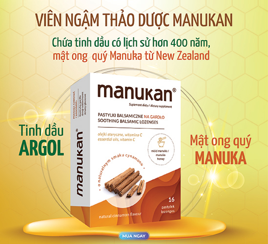 Viên ngậm Manukan
