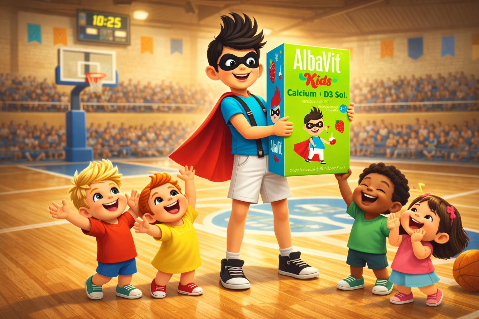 Albavit Kids Calcium+D3: Nền tảng khoa học cho chiều cao vượt trội của trẻ