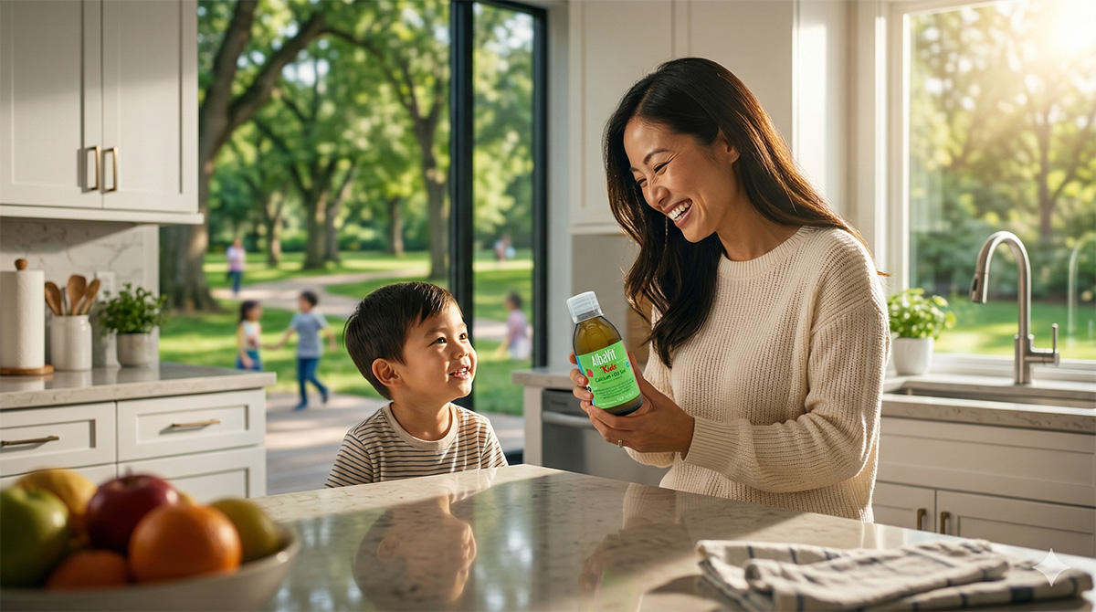 Bí quyết chọn canxi cho con: Giải mã nỗi lo "Hữu cơ - Vô cơ" và câu chuyện "Chia liều sẵn"