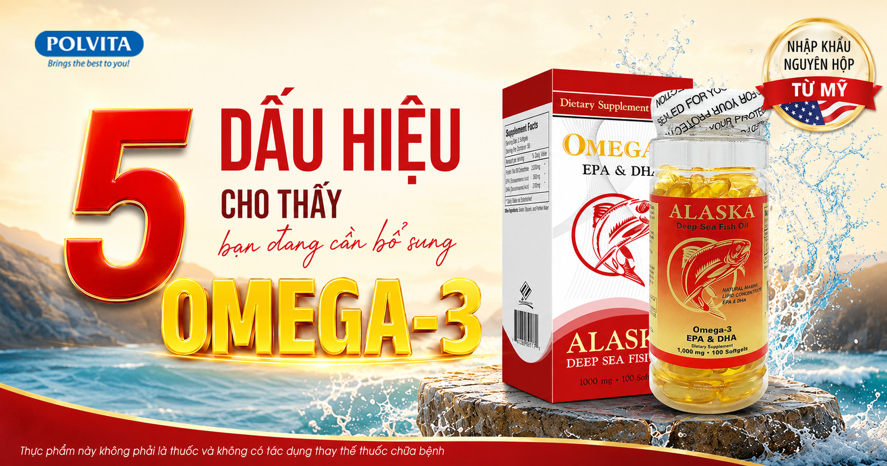 5 dấu hiệu cho thấy cơ thể bạn đang cần bổ sung Omega-3